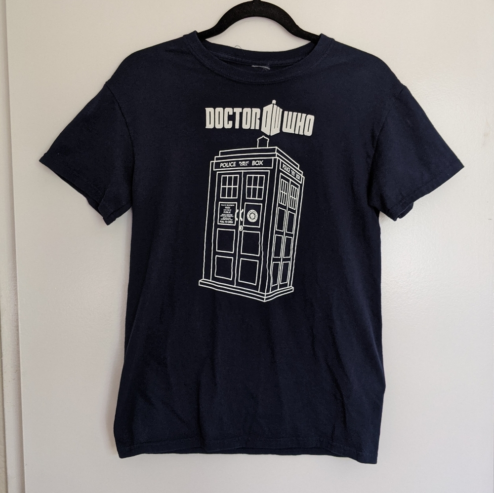 Doctor Who TARDIS - Navy Blue, T-shirt